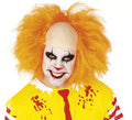 Peluca Payaso Malvado Naranja