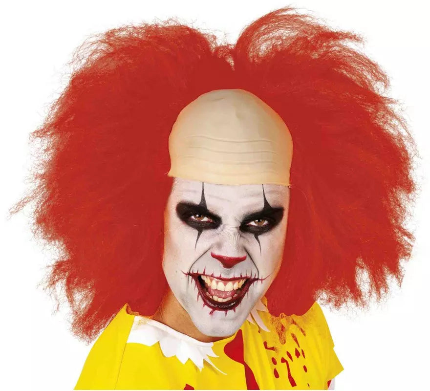 Translation missing: en.Peluca Payaso Malvado Roja