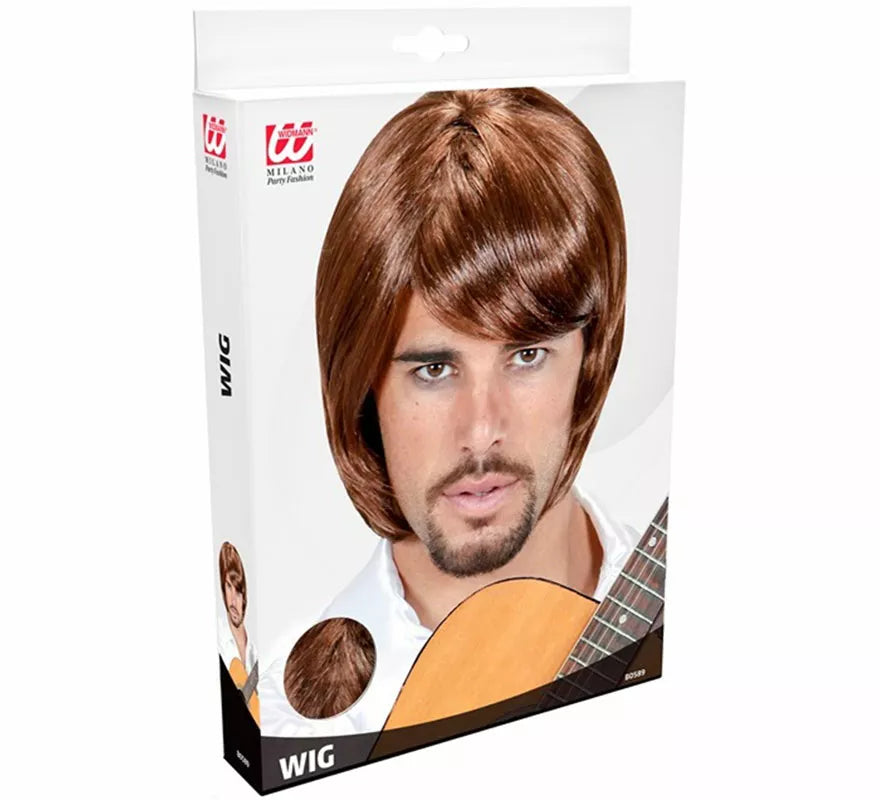 Peluca Pop Star Bjorn Años 70