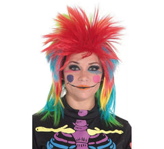 Punk Girl Multicolor Wig