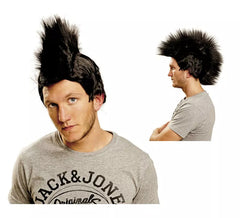 Punk wig with black crest