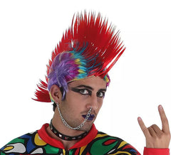 Multicolor Punk Wig