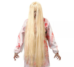 100cm Evil Spirit Long Blonde Wig
