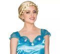 Peluca Rubia Medieval con Trenzas