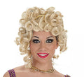 Peluca Rubia rizada de Romana