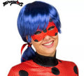 Peluca y Antifaz de Ladybug en caja para mujer