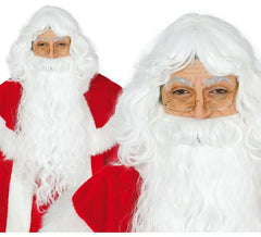 Peruca e barba extra de Papai Noel