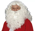 Peluca y Barba Noel blanca en caja