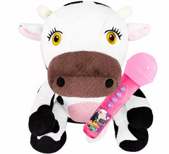 Lola the Cow Plush Amplifier with Microphone