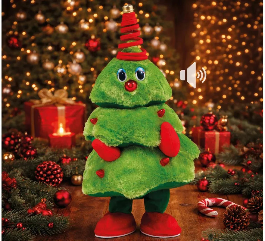 Translation missing: en.Peluche Árbol de Navidad que Repite Voz de 40 cm