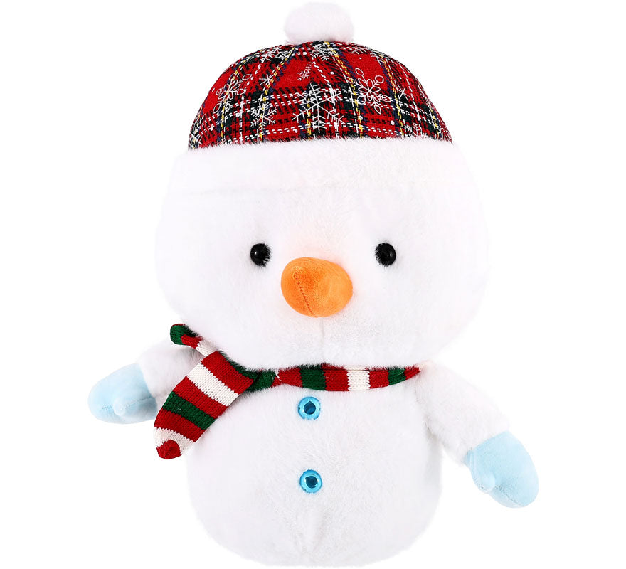 Translation missing: en.Peluche de Muñeco de nieve Suave de 25 cm