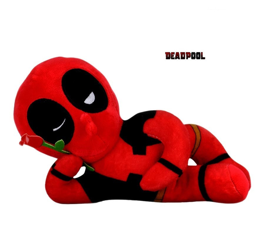 Translation missing: en.Peluche de Sexy Deadpool acostado de 20 cm