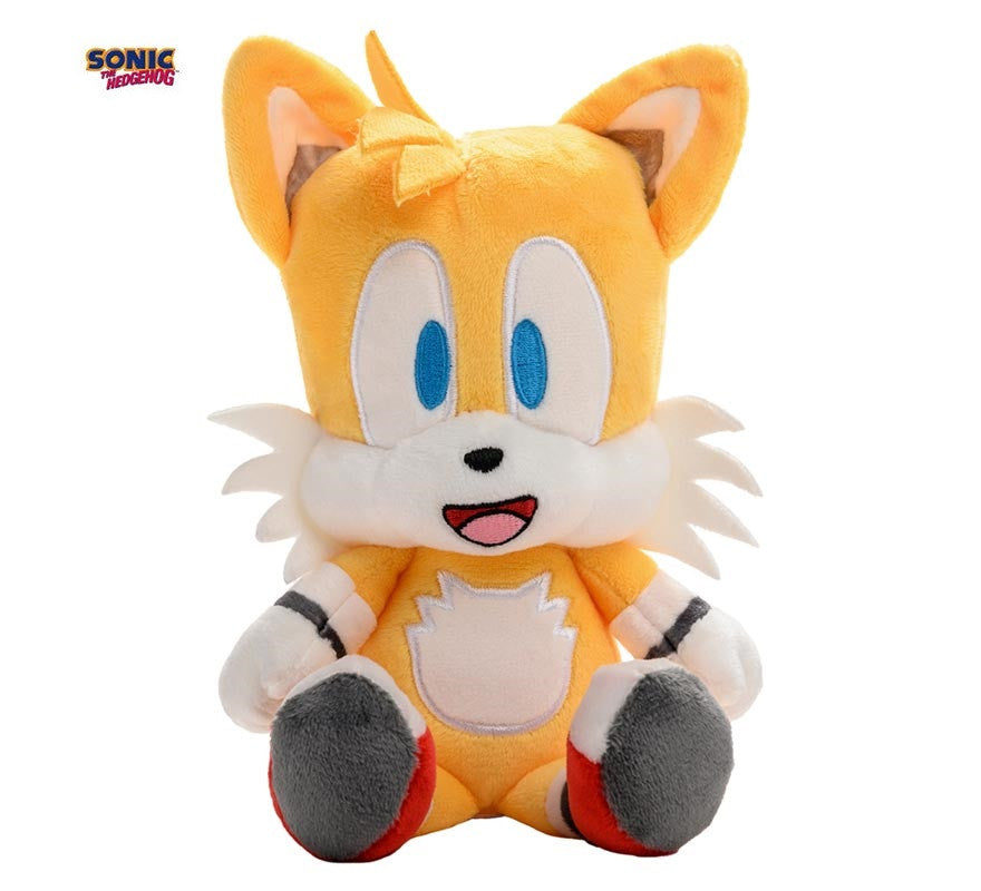 Translation missing: en.Peluche de Tails Sonic the hedgehog sentado de 20 cm