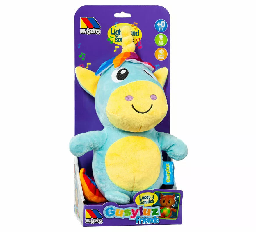 Translation missing: en.Peluche Unicornio con Luces y Melodías