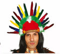 Penacho de Indio con Plumas