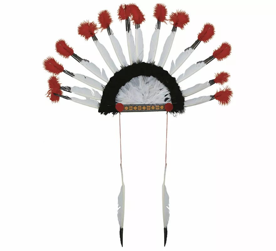 Penacho de Plumas Indio