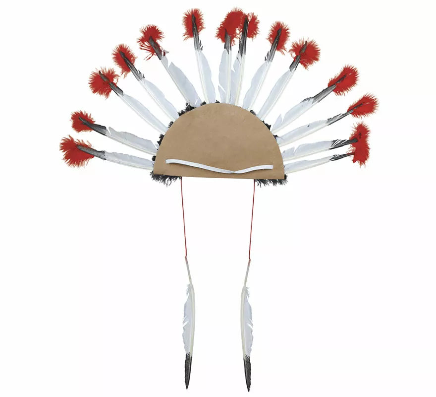 Penacho de Plumas Indio