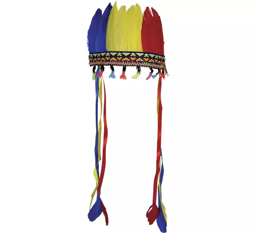 Penacho de Plumas multicolor