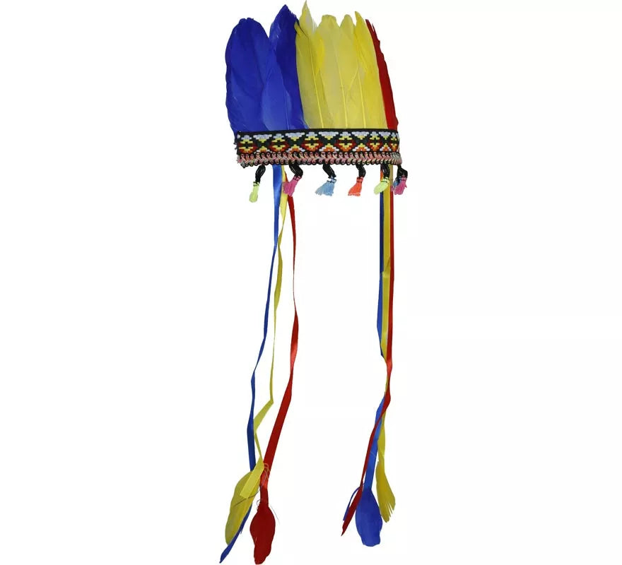 Penacho de Plumas multicolor