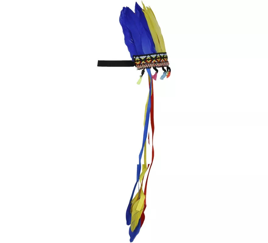 Penacho de Plumas multicolor
