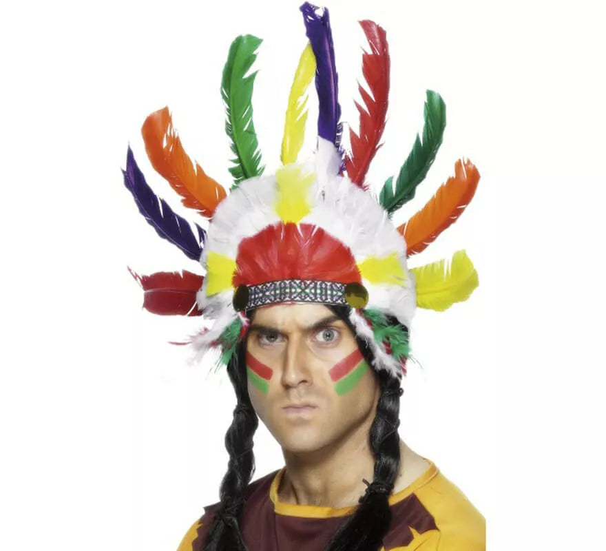 Translation missing: en.Penacho Indio Multicolor