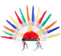 Penacho Indio Multicolor de 58x38 cm
