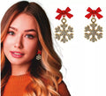 Pendientes Copos de Nieve Navidad