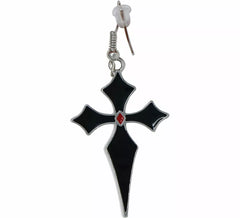 Gothic Cross Earrings