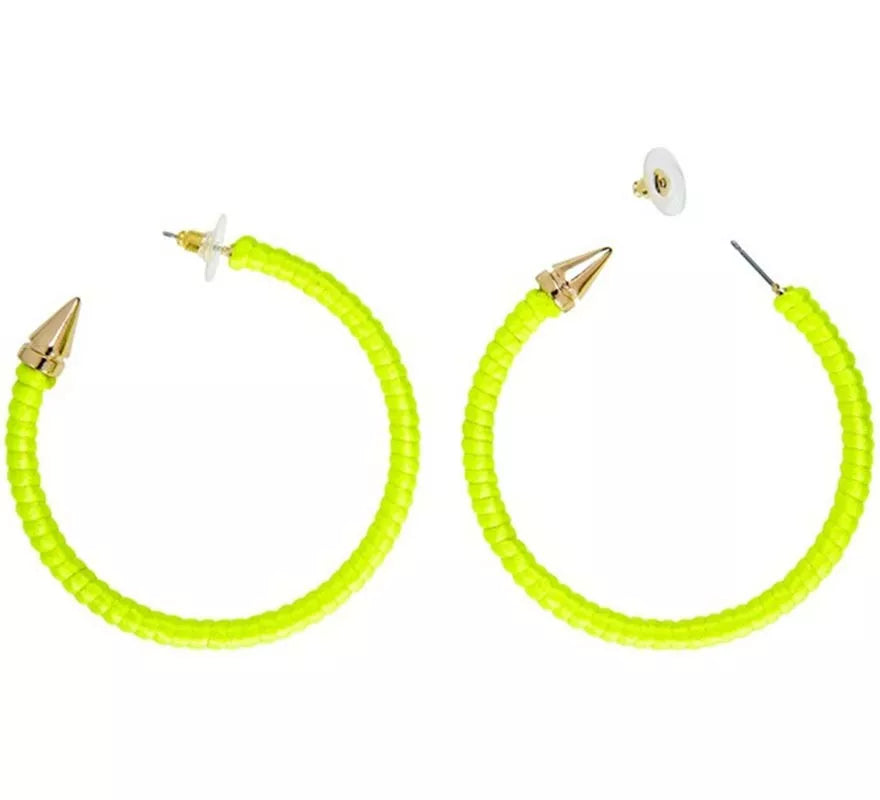 Pendientes de Aro en varios colores neones