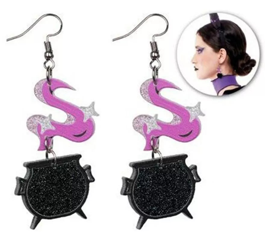 Translation missing: en.Pendientes de Bruja de Caldero