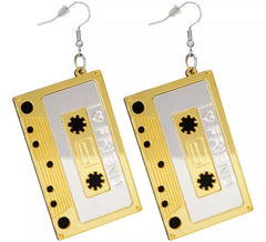 80s Cassette Tape Earrings
