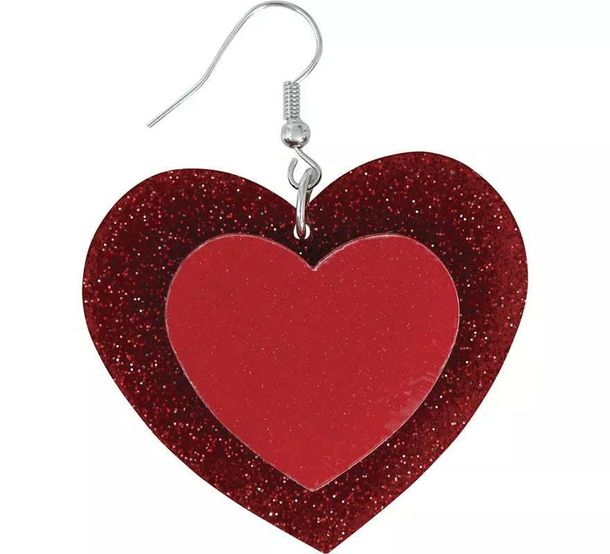 Translation missing: en.Pendientes de Corazones de 5 cm