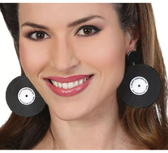 Vinyl Record Earrings
