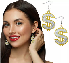 Dollar Earrings