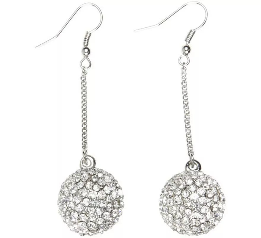 Pendientes de Esfera Strass