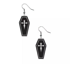 Coffin Earrings