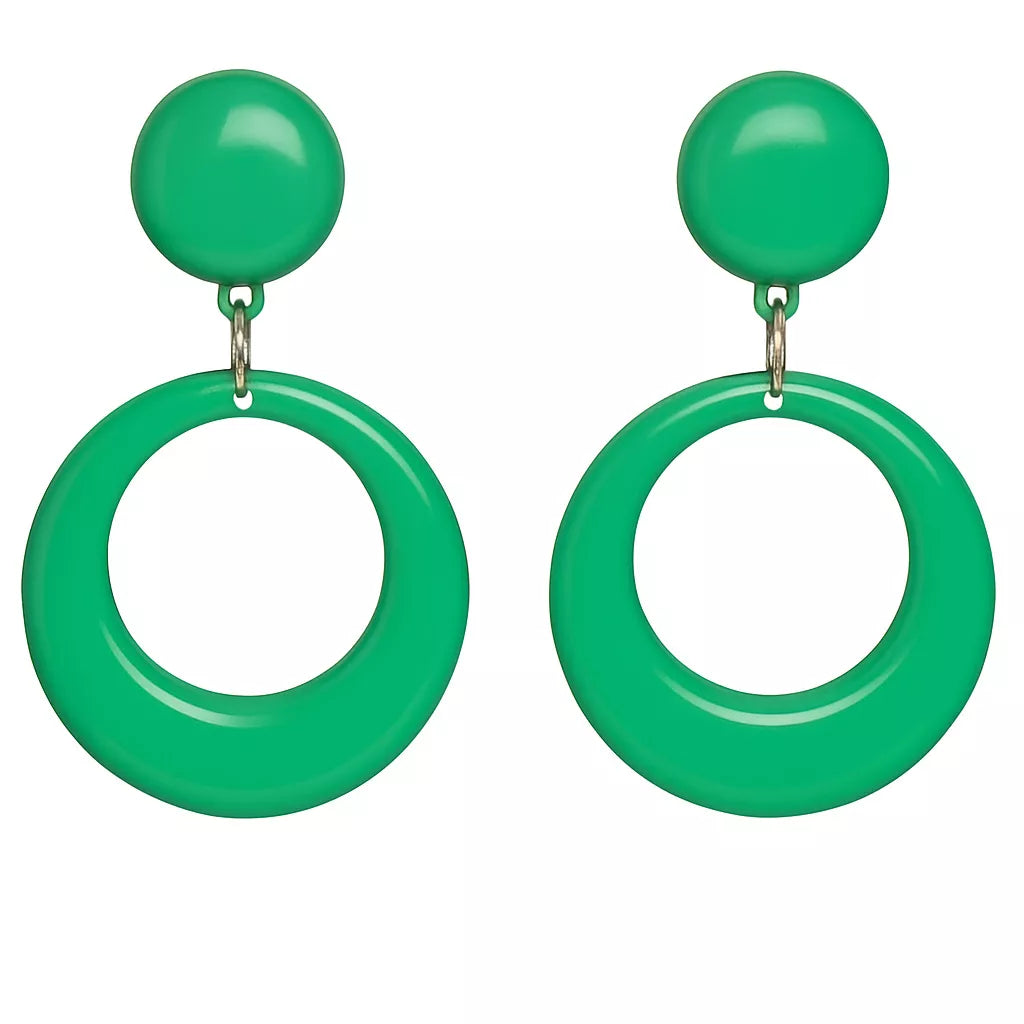 Pendientes de Flamenca grandes de 9,5 cm en varios colores