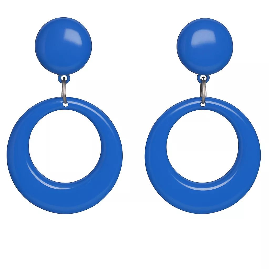 Pendientes de flamenca pequeños de 7,5 cm en varios colores