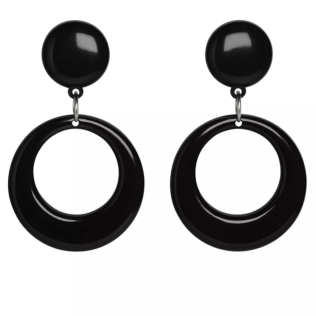 Pendientes de flamenca pequeños de 7,5 cm en varios colores