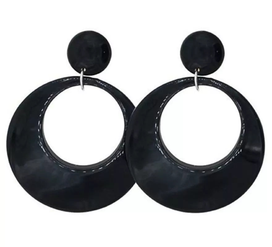 Pendientes de Flamenco Aro grande de 10 cm en varios colores