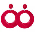 Pendientes de Flamenco Aro mediano de 6 cm en varios colores