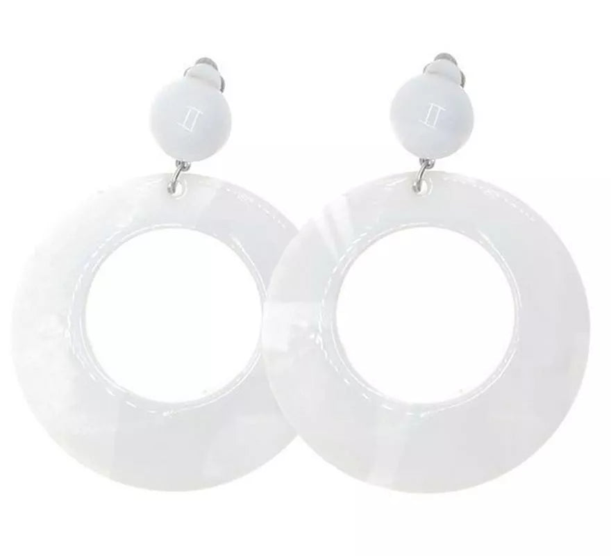 Pendientes de Flamenco Aro mediano de 6 cm en varios colores