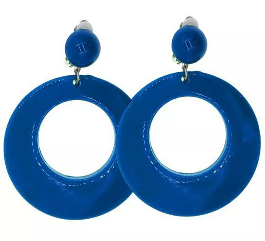 Translation missing: en.Pendientes de Flamenco Aro mediano de 6 cm en varios colores
