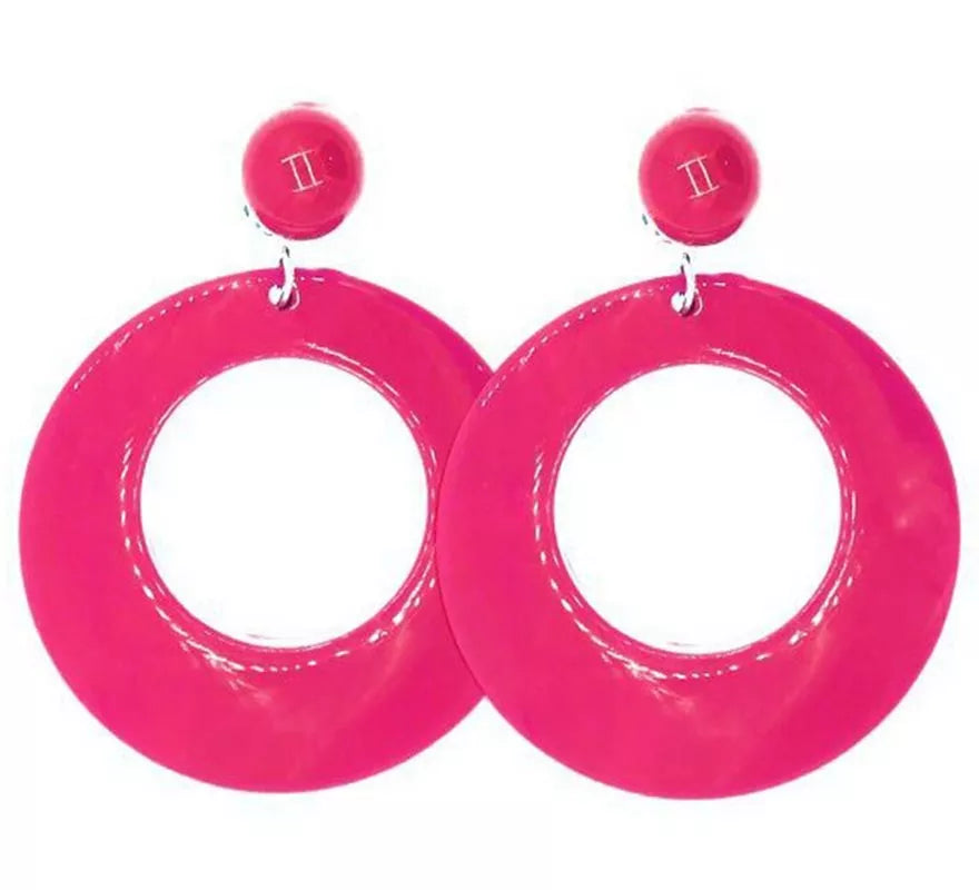 Translation missing: en.Pendientes de Flamenco Aro mediano de 6 cm en varios colores