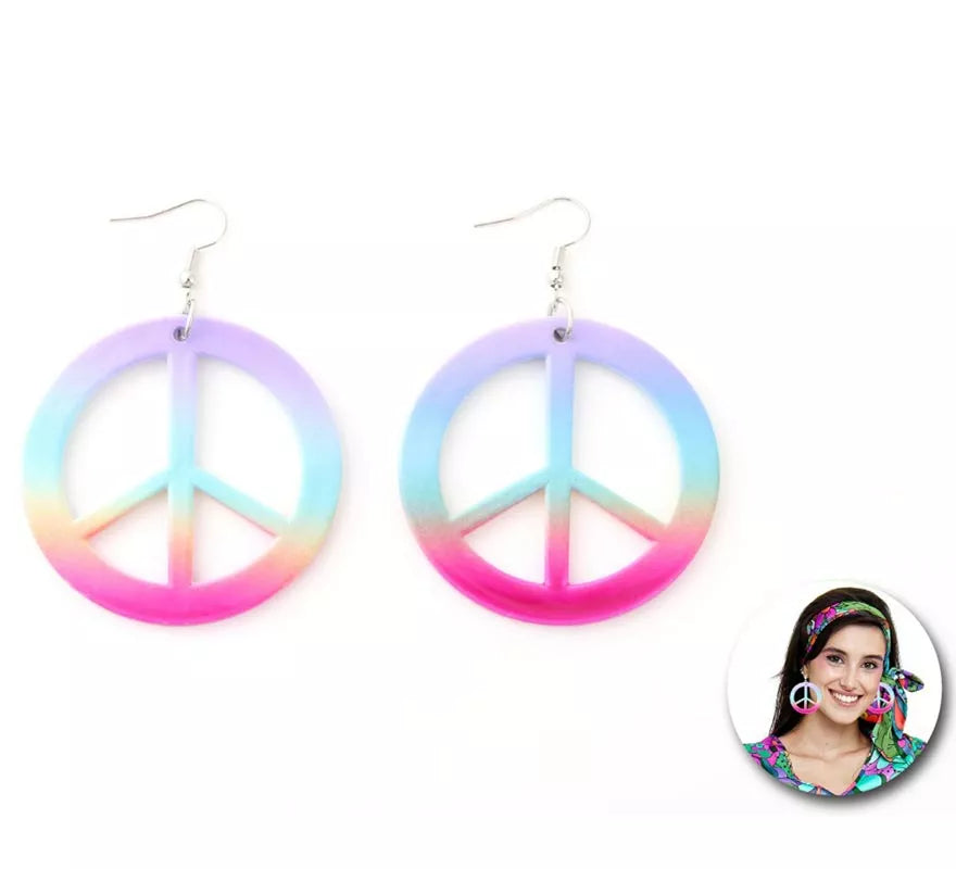 Translation missing: en.Pendientes de Hippie púrpura