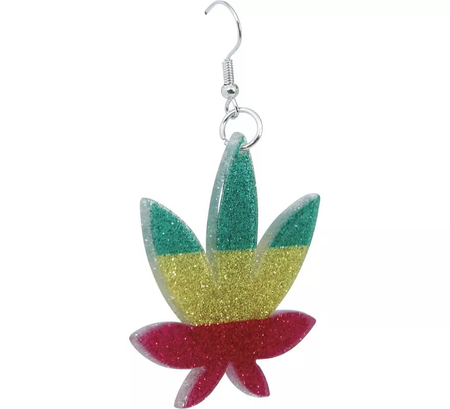 Translation missing: en.Pendientes de Hoja Marihuana