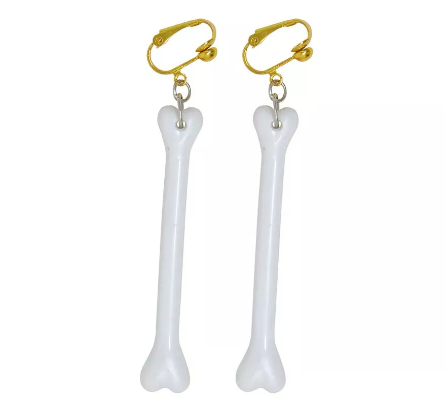 Pendientes de Huesos de Troglodita