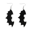 Pendientes de Murciélagos negros