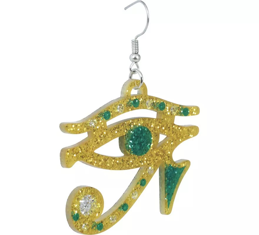 Pendientes de Ojo de Horus de Faraona Egipcia