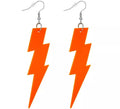 Pendientes de Rayo Años 80 Neón en varios colores